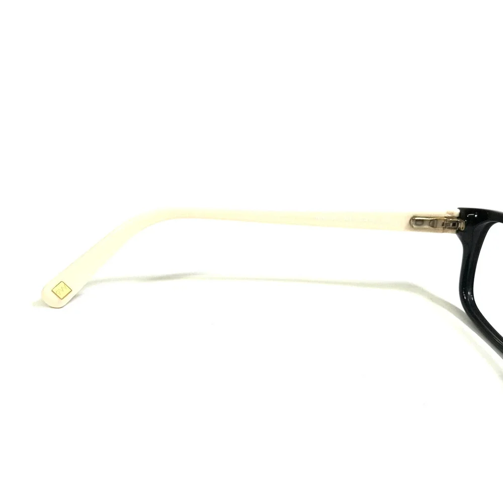 Nine West Eyeglasses Frames NW5134 001 Black Ivory Cat Eye Full Rim 52-16-135 - Picture 9 of 13